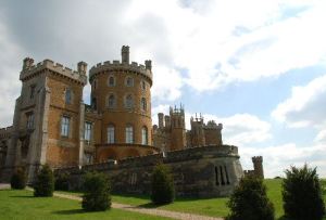 Belvoir Castle, which I see from the window of my new studio